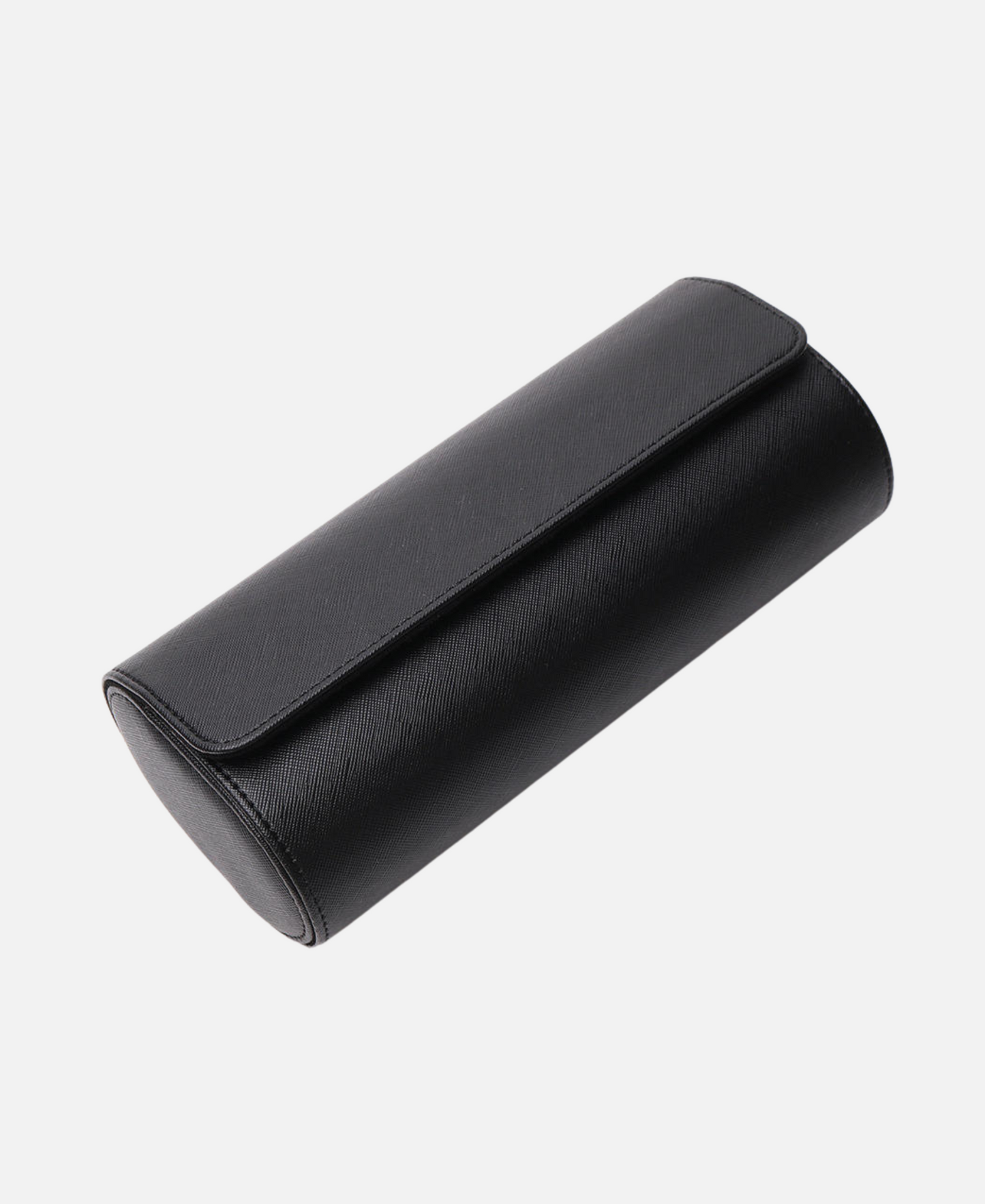 Poedagar® 3-Slot Case - Black Leather