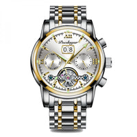 Pulsera de acero con fondo blanco